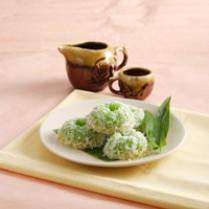 Cara membuat Singkong Lapis Rasa Sirsak - Resep Masakan Rumahan