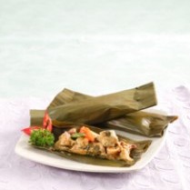 Cara membuat Pepes Cumi Asin - Resep Masakan Rumahan