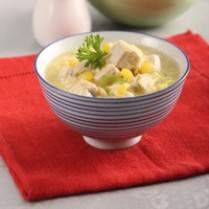 Cara membuat Sup Kental Jagung Ayam - Resep Masakan Rumahan
