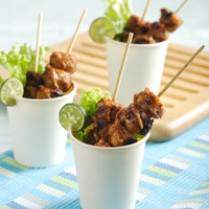 Cara membuat Sate Siomay Bakar - Resep Masakan Rumahan