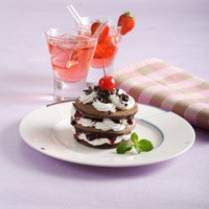 Cara membuat Pancake Blackforest - Resep Masakan Rumahan
