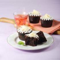 Cara membuat Brownis Cup Singkong Ketan Hitam - Resep Masakan Rumahan