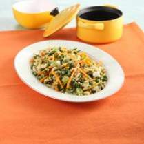 Cara membuat Orak-Arik Bayam Telur Asin - Resep Masakan Rumahan