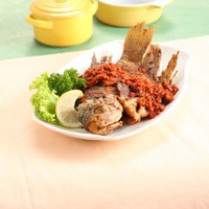 Cara membuat Gurame Goreng Sambal Rica - Resep Masakan Rumahan