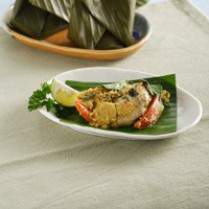 Cara membuat Pepes Tenggiri Bumbu Woku - Resep Masakan Rumahan