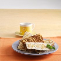 Cara membuat Bolu Marmer Kering Krim Keju - Resep Masakan Rumahan