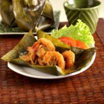 Cara membuat Pepes Udang Bumbu Bali - Resep Masakan Rumahan