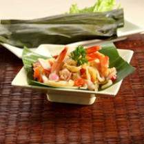 Cara membuat Pepes Udang Mangga - Resep Masakan Rumahan