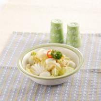 Cara membuat Sawi Putih Tumis Kembang Tahu - Resep Masakan Rumahan