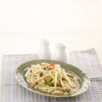 Cara membuat Labu Siam Tumis Tahu - Resep Masakan Rumahan
