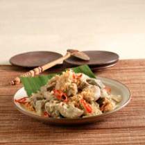 Cara membuat Gecok Tabur Serundeng - Resep Masakan Rumahan