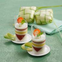 Cara membuat Puding Stroberi Nanas - Resep Masakan Rumahan
