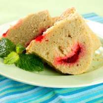 Cara membuat Cake Pisang Keju Stroberi - Resep Masakan Rumahan