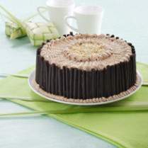 Cara membuat Cake Cokelat Krim Kacang - Resep Masakan Rumahan