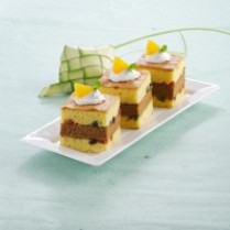 Cara membuat Lapis Surabaya Jeruk Fruit Mix - Resep Masakan Rumahan