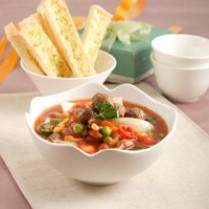 Cara membuat Sup Bola Daging Kacang Merah - Resep Masakan Rumahan