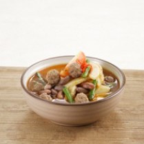 Cara membuat Angeun Lada Bola-Bola Daging - Resep Masakan Rumahan