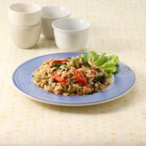 Cara membuat Tumis Tempe Cincang Daun Melinjo - Resep Masakan Rumahan
