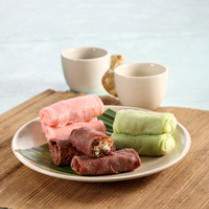 Cara membuat Dadar Gulung Warna - Resep Masakan Rumahan
