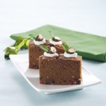 Cara membuat Cake Cokelat Aneka Buah Toping Permen Cokelat - Resep Masakan Rumahan