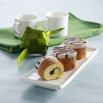 Cara membuat Bolu Gulung Lemon Ceri Hitam - Resep Masakan Rumahan