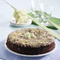Cara membuat Cake Cokelat Madu Bertabur - Resep Masakan Rumahan