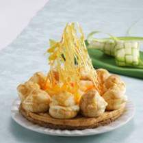 Cara membuat Tart Sus Fruit Koktail - Resep Masakan Rumahan