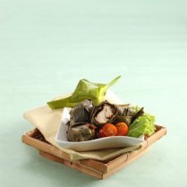 Cara membuat Ayam Bungkus Pandan - Resep Masakan Rumahan