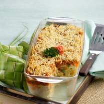Cara membuat Skotel Spagheti Ayam - Resep Masakan Rumahan