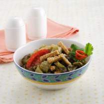 Cara membuat Oseng Sawi Asin Tempe - Resep Masakan Rumahan