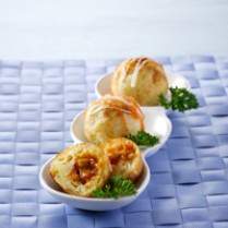 Cara membuat Poffertjes Kentang Ayam Bolognaise - Resep Masakan Rumahan