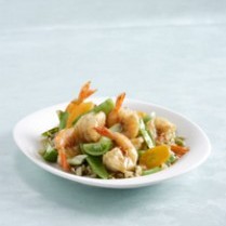 Cara membuat Udang Tumis Sayuran - Resep Masakan Rumahan