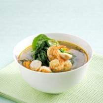 Cara membuat Bayam Kuah Tom Yam - Resep Masakan Rumahan