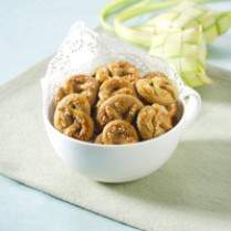 Cara membuat Pretzel Jahe Moka - Resep Masakan Rumahan