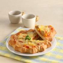 Cara membuat Pizza Jagung Burger - Resep Masakan Rumahan