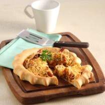 Cara membuat Pizza Kentang Balado Udang - Resep Masakan Rumahan