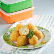 Cara membuat Bitterbalen Udang Keju - Resep Masakan Rumahan