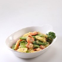Cara membuat Tumis Putren Kapri Udang - Resep Masakan Rumahan
