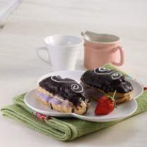 Cara membuat Eclair Krim Talas - Resep Masakan Rumahan