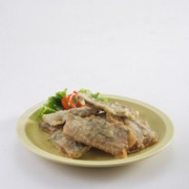 Cara membuat Ikan Layur Goreng Tepung Daun Jeruk - Resep Masakan Rumahan
