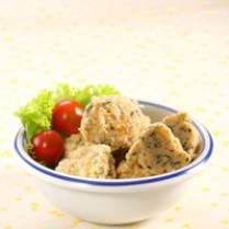 Cara membuat Bakso Goreng Daun Singkong - Resep Masakan Rumahan