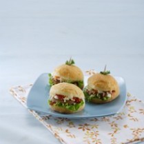 Cara membuat Donat Burger - Resep Masakan Rumahan