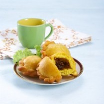 Cara membuat Donat Labu Kuning Isi Bakso - Resep Masakan Rumahan