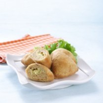 Cara membuat Donat Abon Ragout Keju - Resep Masakan Rumahan