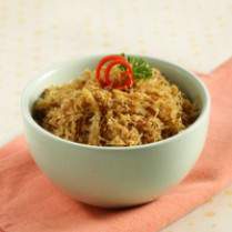 Cara membuat Serundeng Ayam Ebi - Resep Masakan Rumahan