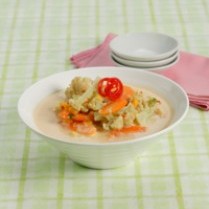 Cara membuat Sup Santan Daun Ketumbar - Resep Masakan Rumahan