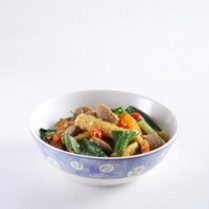 Cara membuat Cah Putren Caisim - Resep Masakan Rumahan