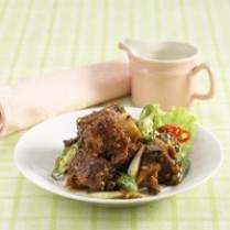 Cara membuat Iga Masak Taoco - Resep Masakan Rumahan