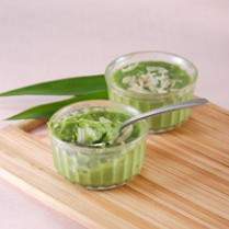Cara membuat Klapertart Pandan Tape Ketan Kelapa Muda - Resep Masakan Rumahan