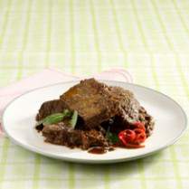 Cara membuat Limpa Masak Kecap Kemangi - Resep Masakan Rumahan